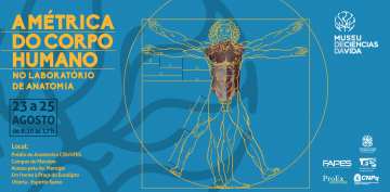 Banner - Exposição A Métrica do Corpo Humano